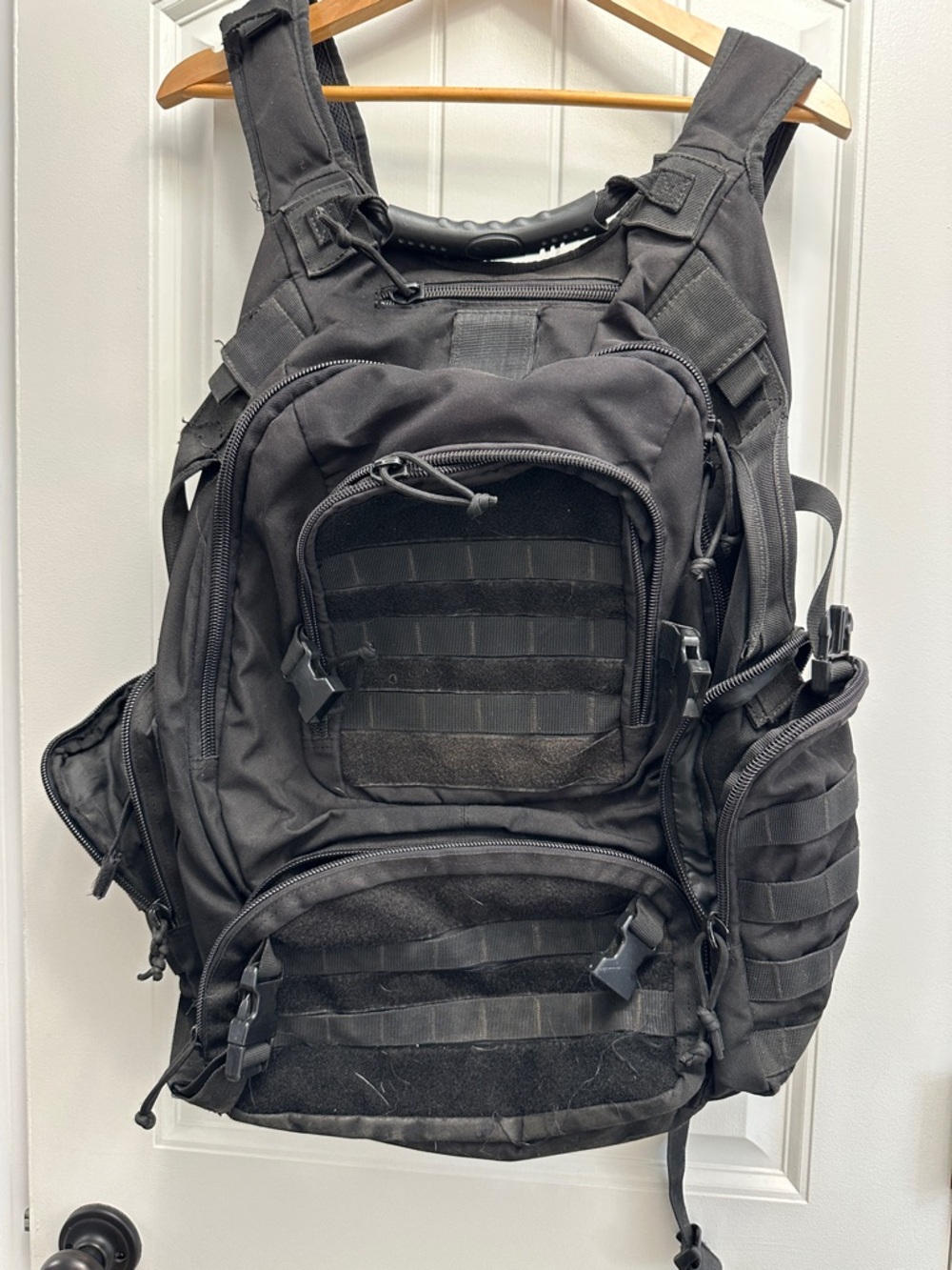 Men's Tactical Utility Backpack in Black